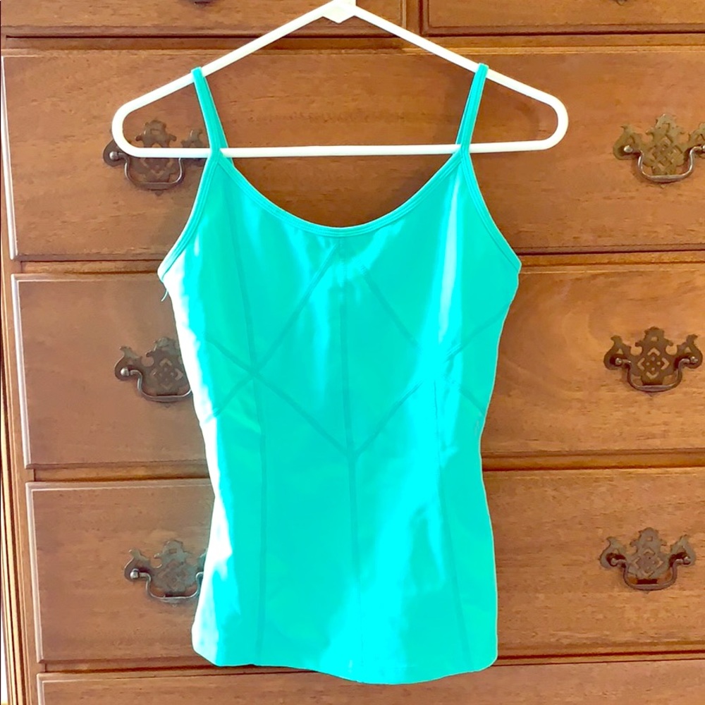 Prana Small Green/Turquoise Tank Like New